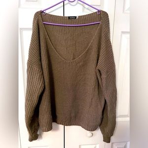 Used Plus Size Boohoo Sweater